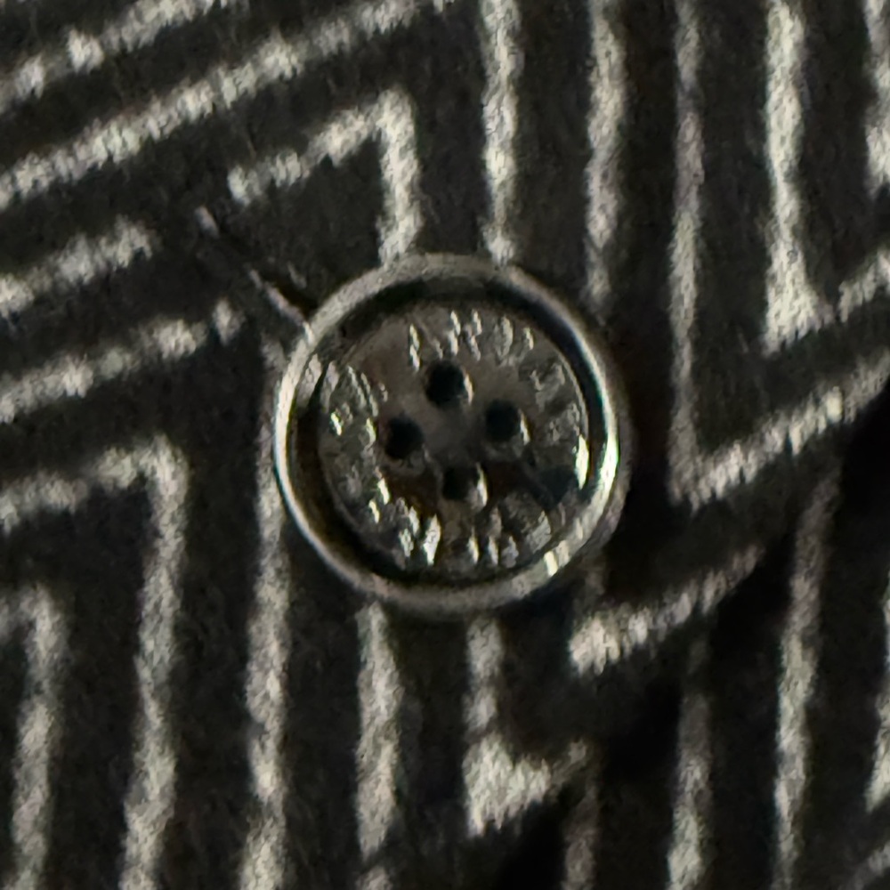 Armani Exchange Chevron Patterned Double-Breasted… - image 7